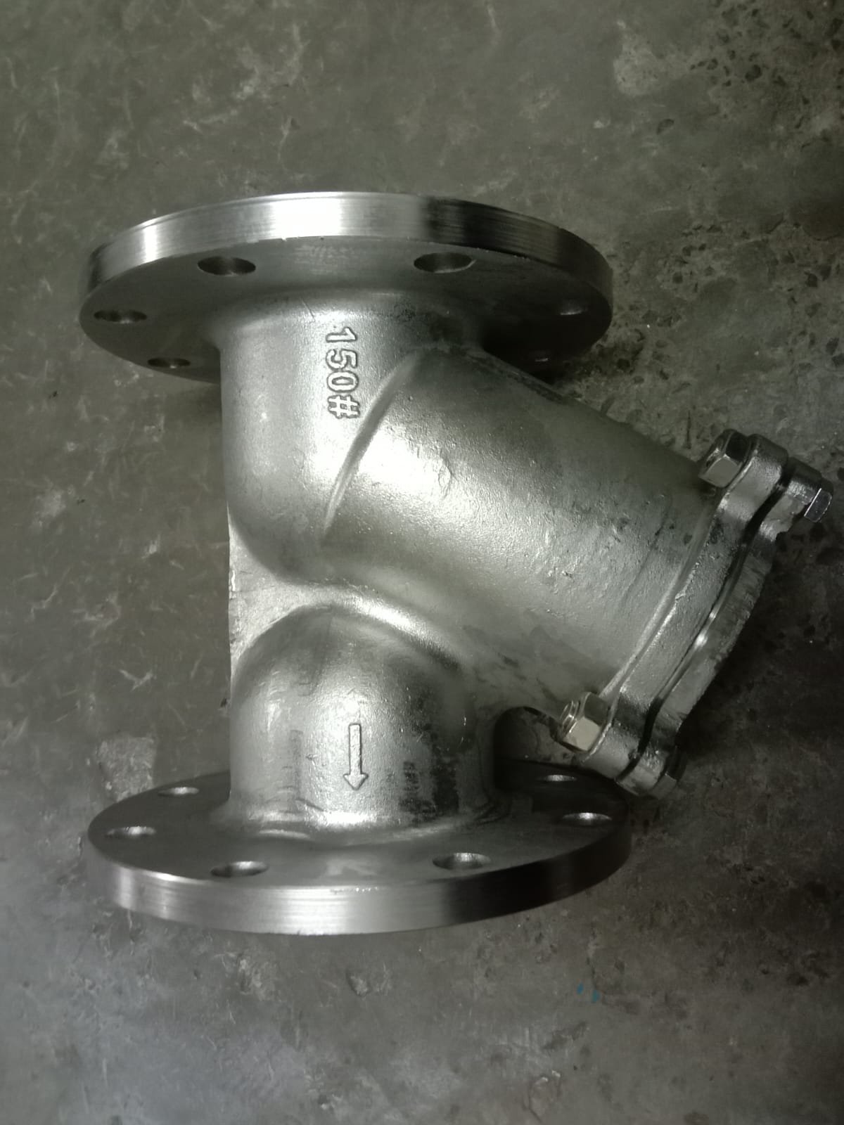 Strainer — Flanged Y-strainer